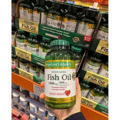 [Hàng Mỹ Chuẩn] Dầu Cá & Omega Cao Cấp Đủ 6 Dòng Kirkland, Nature Made, Nature's Bounty, Pure Alaska