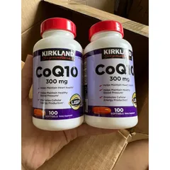 [HÀNG MỸ AIR CÓ BILL] Viên Uống Kirkland Signature CoQ10 300mg Hỗ Trợ Hệ Tuần Hoàn & Năng Lượng Cơ Thể (Lọ 100 Viên)
