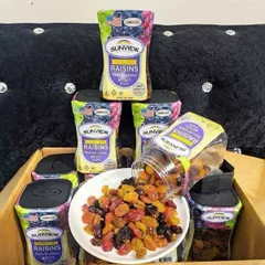 [CHÍNH HÃNG] Nho Khô SUNVIEW RAISINS Medley Jumpo Grapes 425g