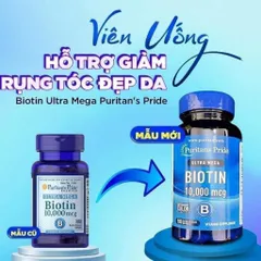 Viên Uống Mọc Tóc Puritan's Pride Biotin 10000 mcg - 100 viên 831977