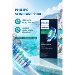 [HÀNG MỸ] Bàn Chải Điện Sóng Âm  Sonicare 1100 Nhập Mỹ