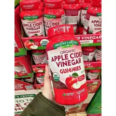 CHÍNH HÃNG USA Kẹo dẻo giấm táo Nature's Truth Apple Cider Vinegar Gummies Của Mỹ 120 VIÊN