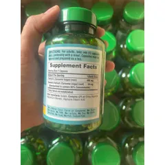 🔥 Puritan’s Pride Turmeric Curcumin 500mg (180 Viên) - Hàng Mỹ 🔥