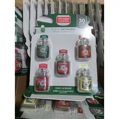 [MỸ CHÍNH HÃNG] Combo 5 Hũ Sáp Thơm Xe Hơi Yankee Candle Car Jar