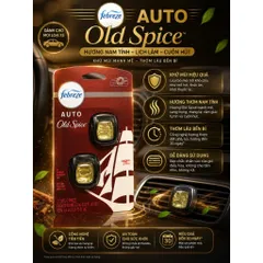 VỈ 2 CÁI NƯỚC HOA Ô TÔ FEBREZE CAR VENTAIR FRESHENER CAO CẤP NHẬP KHẨU MỸ