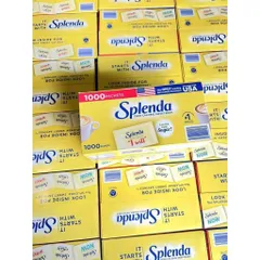 DATE 11/2028 TACH LE  100 GÓI ĐƯỜNG ĂN KIÊNG SPLENDA ZERO CALORIE SWEETENER 100 PACKETS