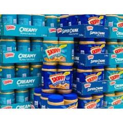 1 hộp Bơ Đậu Phộng Skippy Creamy 1.36kg - Mỹ USA. date 11/2024
