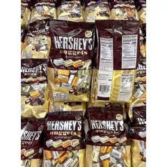 date 4/2025 Kẹo Chocolate) Hershey's Nuggets 1,47Kg , 145 viên của Mỹ( socola)