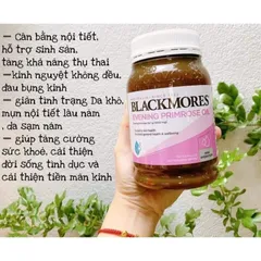 Date 10/2026 Tinh Dầu Hoa Anh Thảo Blackmores Evening Primrose Oil 190 Viên Nang của ÚC