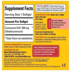 COQ10 200 MG - VIÊN HỖ TRỢ TIM MẠCH - HỘP 140 VIÊN ( DATE XA 2026)