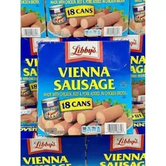 LẺ 2 HŨ Xúc Xích Libby Vienna Sausage Của Mỹ 130g