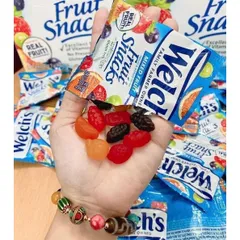 Em tách lẻ nữa 45 gói và 90 gói Kẹo Dẻo Trái Cây Welch's Fruit Snacks hương trái cây của MỸ