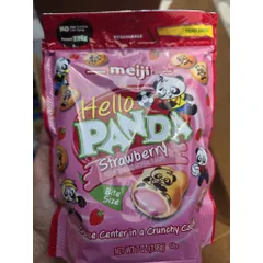 COMBO 3 BỊCH Bánh Gấu Nhân Kem Hello Panda (198g) - Thương Hiệu Meiji CỦA MỸ