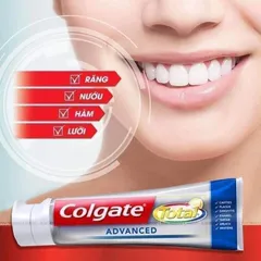 Kem đánh răng Colgate Total Advanced Whitening(181g) của Mỹ 2025