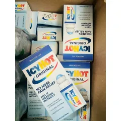 Dầu Nóng Dạng Lăn ICY HOT - Original No Mess Pain Relief 73ml date 2027