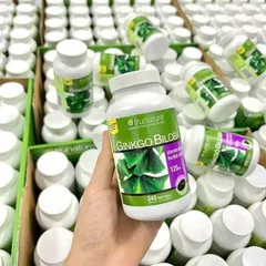 Viên Uốn g Bổ Não Trunature Ginkgo Biloba 120mg 340 Viên. date 2027