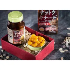 Viên Natto Kinase 2000FU Orihiro Hộp 60 Viên Nhật Bản chính hãng