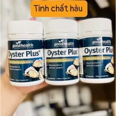 CHÍNH HÃNG Viên uống tinh chất hàu Oyster Plus 60 viên