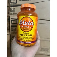 Viên bổ sung chất xơ 300 viên MetaMucil Fiber Supplement [Hàng Mỹ hạn dùng 2/2027]