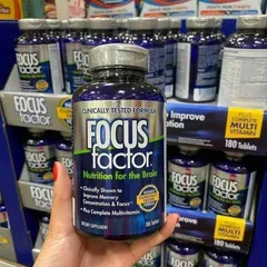 Bổ Não focus factor nutrition for the brain 180 viên Mỹ 2027