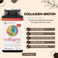Viên Collagen Youtheory Đẹp Da Chống Lão Hóa Youtheory 390 Viên 2027