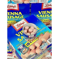 Tách LẺ 2 Hộp Xúc Xích Libby Vienna Sausage Của Mỹ 130g