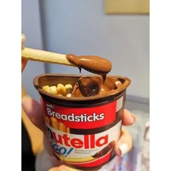 1 thùng 16 hộp Bánh Que Chấm Nutella Socola Hạt Dẻ 52g - Hàng Mỹ