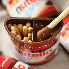 1 thùng 16 hộp Bánh Que Chấm Nutella Socola Hạt Dẻ 52g - Hàng Mỹ