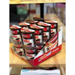 1 thùng 16 hộp Bánh Que Chấm Nutella Socola Hạt Dẻ 52g - Hàng Mỹ