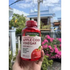 VIÊN GIẤM TÁO CỦA MỸ APPLE CIDER VINEGAR 180 Viên