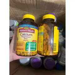 CAM KẾT CHÍNH HÃNG MỸ Viên Nature Made Calcium Magnesium Zinc With Vitamin D3 hộp 300 viên