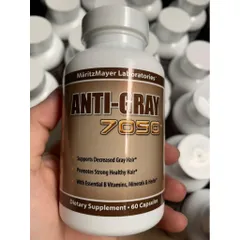 Viên U  ANTI-GRAY 7050 hỗ trợ bạc tóc 60 viên