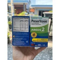 Viên uốn,g bổ mắt PreserVision Areds 2 Formula 120 viên Mỹ