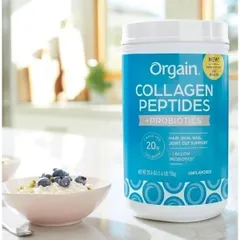 726g COLLAGEN PEPTIDES +PROBIOTICS DATE 2025 của MỸ BỘT PHA NƯỚC