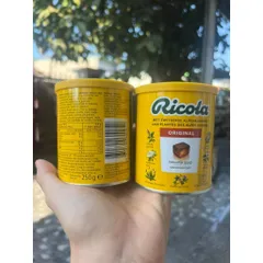 KẸO RICOLA ĐỨC  1 hộp 250g chính hãng date 2026