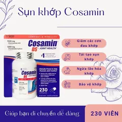 Hàng MỸ Viên tái tạo sụn khớp Cosamin DS 230 viên For Joint Health
