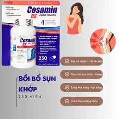 Hàng MỸ Viên tái tạo sụn khớp Cosamin DS 230 viên For Joint Health