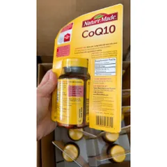 COQ10 200 MG - VIÊN UỐNG HỖ TRỢ TIM MẠCH - HỘP 140 VIÊN ( DATE XA 2026)