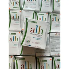 date 8/2025 CHÍNH HÃNG MỸ ALLI ORLISTAT 60 MG CAPSULES WEIGHT LOSS AID 60 VIÊN và 120 VIÊN