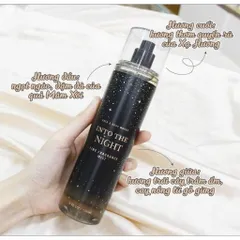 XỊT THƠM BODY INTO THE NIGHT 236ML mùi hương sang trọng quyến rũ của MỸ