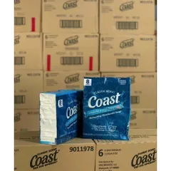 1 LỐC 8 CỤC Xà Bông Cục Coast Classic Scent 113g CHÍNH HÃNG MỸ