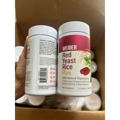 VIÊN MEN GẠO ĐỎ WEIDER RED YEAST RICE PLUS MỸ HỘP 240 VIÊN