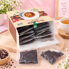 Trà Gạo Lứt Đỏ, Gạo Lứt Tím Hộp 30 Túi Nilon Siêu Thị Thiên Nhiên