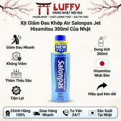 Chai Xịt Giảm Đau Salonpas Nhật Bản Cho Người Tập Thể Thao - Giảm Đau, Kháng Viêm Do Căng Cơ, Bong Gân 