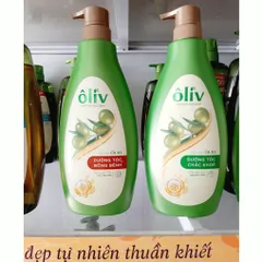 Dầu Gội Oliv Natural Nourish dưỡng tóc chắc khỏe 650ml - Hàng chính hãng, giá tốt 🏷️