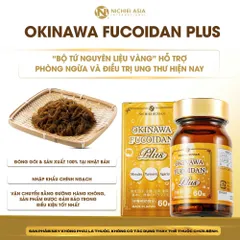 OKINAWA FUCOIDAN PLUS 60 viên - Hỗ trợ chống oxy hóa Nhật Bản