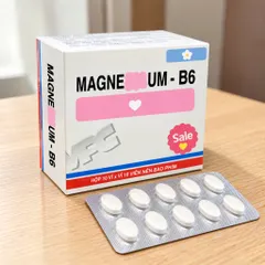 Viên uống bổ sung Magnesi và vitamin B6 giảm chuột rút,căng thẳng-Hộp 100 viên- VCP