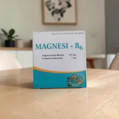 Viên Uống Bổ Sung Magie Và Vitamin B6 KH Giúp Ngủ Ngon, Giảm Chuột Rút- hộp 100 viên
