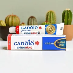 Kem Bôi Candid Cream 20g Chăm Sóc Da Toàn Thân, Cải Thiện Kích Ứng Mẩn Đỏ
