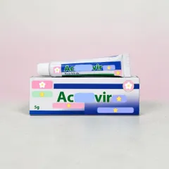 Kem Bôi Da A-c-i-c-l-o-v-i-r Hỗ Trợ Chăm Sóc & Làm Dịu Bề Mặt Da Tuýp 5g